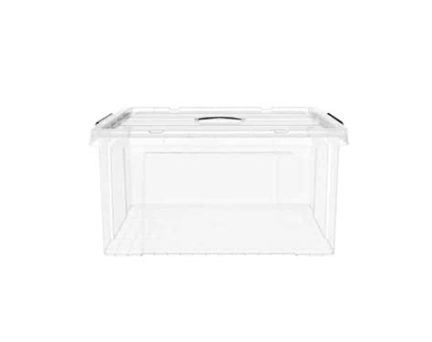 33L clear plastic storage totes, clear plastic storage container ...