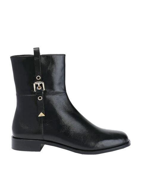 Emporio Armani Ankle Boots In Black Lyst