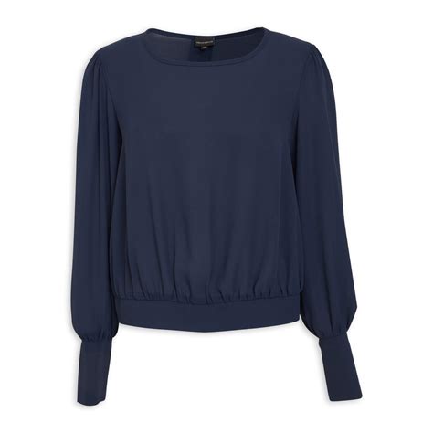 Navy Shell Top 3145076 Truworths