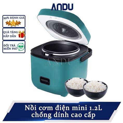 Nồi Cơm Điện Mini Đa Năng Jiashi 12l Nấu Cơm Nấu Cháo Hầm Hấp