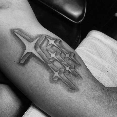 40 Subaru Tattoo Ideas For Men - Automotive Designs