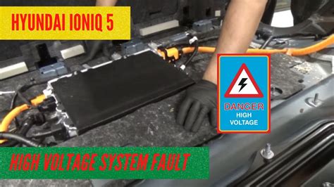 Hyundai Ioniq High Voltage System Fault Battery Light On Youtube