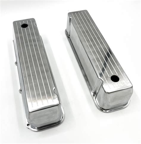 Buy Pair Polished Ball Milled Valve Covers For Big Block Ford BBF 429