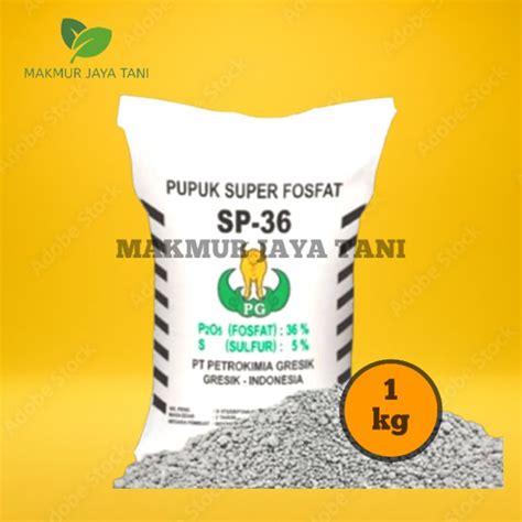 Jual PUPUK SP 36 PENYUBUR DAN PEMBENAH TANAH Repack 1 KG Shopee Indonesia