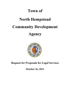 Fillable Online Town Of North Hempstead Community Fax Email Print