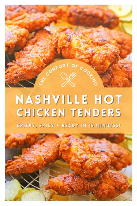 Nashville Hot Chicken Tenders The Comfort Of Cooking