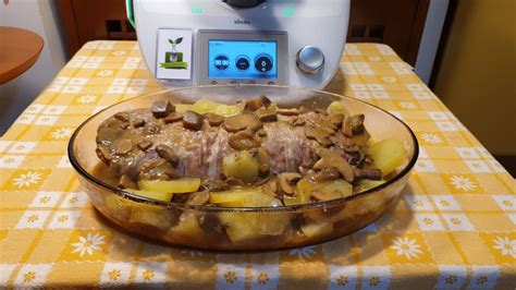 Polpettone Di Carne Con Funghi E Patate Video Ricette Bimby