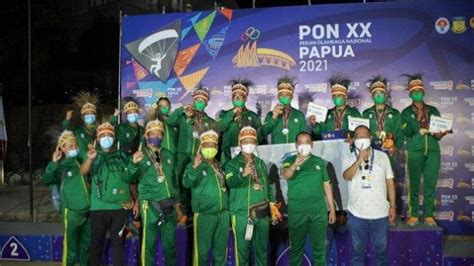 Hasil Perolehan Medali PON Papua 2021 Jawa Timur Raih Gelar Juara