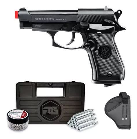 Pistola Airgun Beretta Fs Blowback Co Mm Umarex Kit