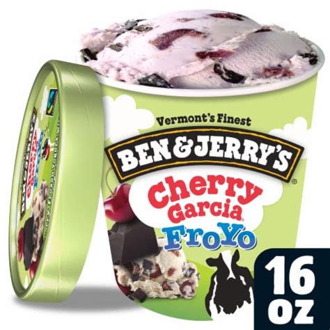 Ben And Jerrys® Cherry Garcia Frozen Yogurt 1 Pt Frys Food Stores