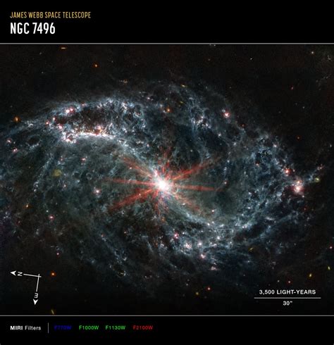 Ngc Miri Image Annotated Esa Webb