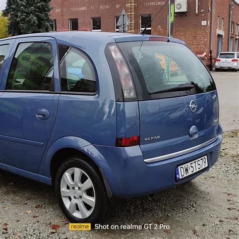 Opel Meriva 1 4b klima elektryka niski przebieg opłaty super stan