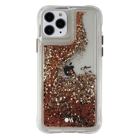 Case Mate Accessories Casemate Gold Waterfall Snow Globe Liquid