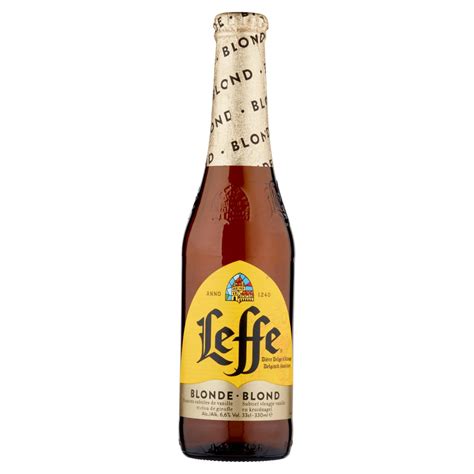 Leffe Leffe Blonde Birra Bionda Belga D Abbazia Doppio Malto Bottiglia