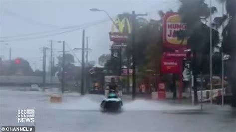 Australian East Coast Storm Over Sydney Could Bring Landslips Monster