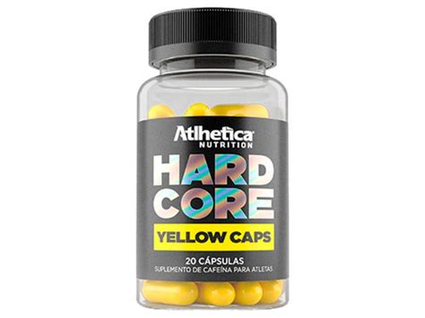 Termogênico Hardcore Yellow 20 Cáps Atlhetica 420mg Mercado Livre