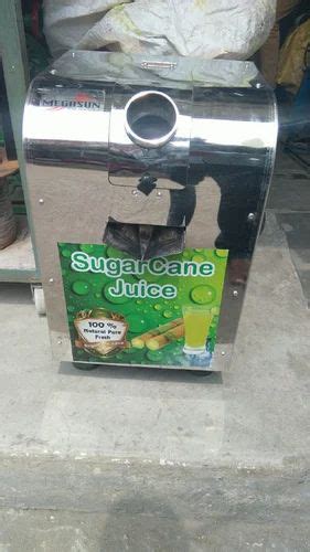 Kms Ss 1 5 Hp Sugarcane Juice Machine Yield 150 350 Ml Kg Warranty