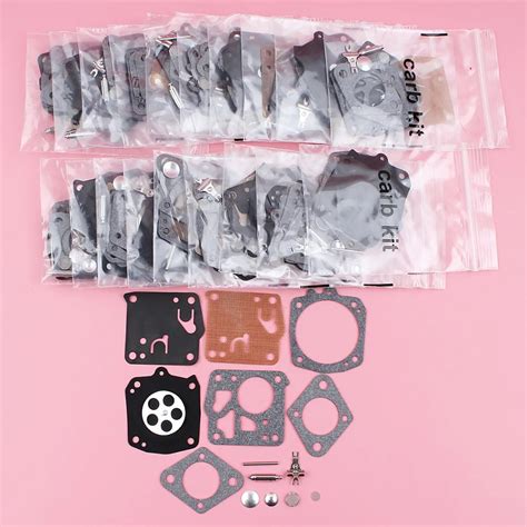 20pcs Lot Carburetor Carb Repair Rebuild Kit For Tillotson Homelite X