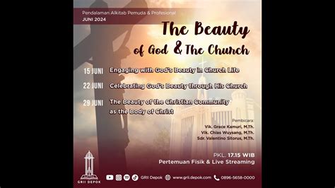 THE BEAUTY OF THE CHRISTIAN COMMUNITY AS THE BODY OF CHRIST PA PEMUDA