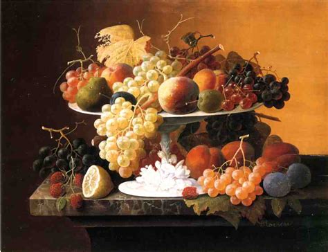 Artwork Replica Still Life With Fruit By Severin Roesen