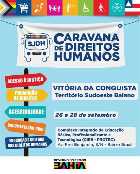 Vit Ria Da Conquista Receber Caravana Direitos Humanos Bahia Confere