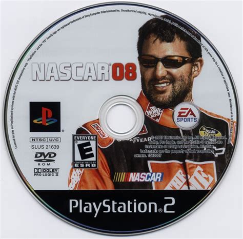 NASCAR 08 (2007) box cover art - MobyGames