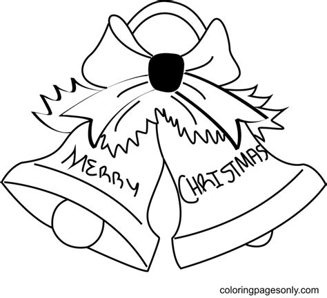 50 Christmas Bells Coloring Pages