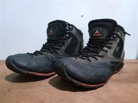 Sepatu Gunung Eiger Original Sepatu Safety Outdoor Trecking Hiking Climbing Olah Raga