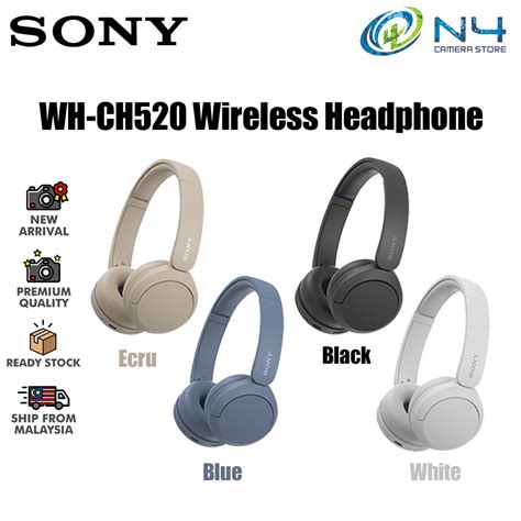 Sony Wh Ch Wireless Headphones Ch Bluetooth Connectivity Hours