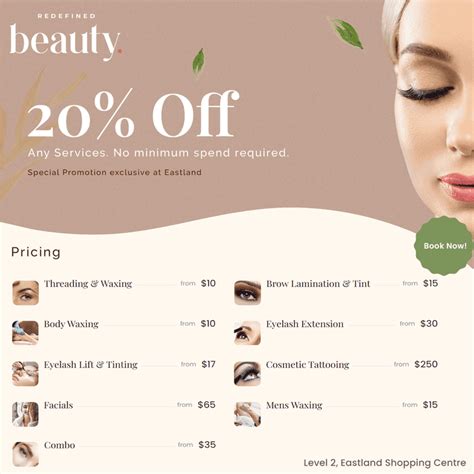 Get 20 Off At All Beauty Services In Ringwood Redefined Beauty