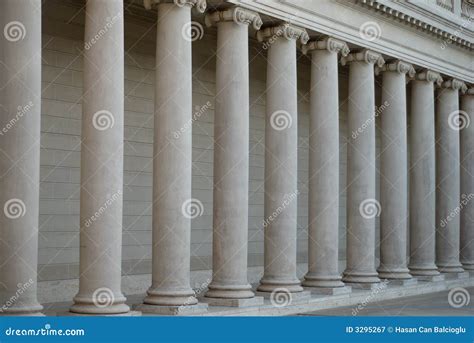 Ionic Columns Royalty Free Stock Photography - Image: 3295267