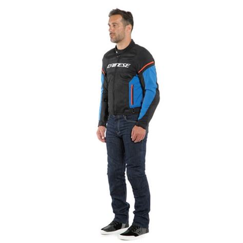 Dainese Air Frame D Black Blue Tekstil Mont