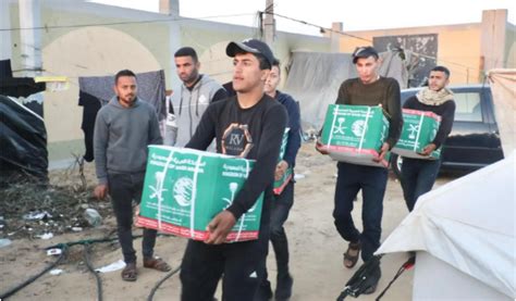 KSrelief Continues Humanitarian Aid Distribution To Affected