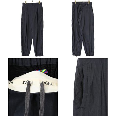 is ness イズネス is nessxNEAT LORO PIANA SPORT FABRICS PANTS