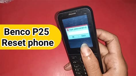 Benco P25 Restore Phone Code YouTube