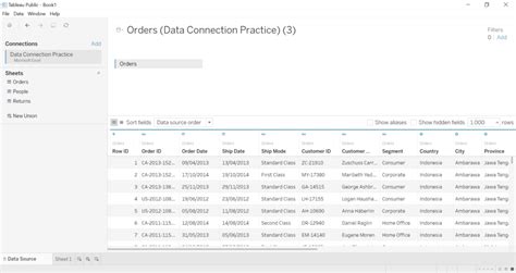 Langkah Visualisasi Data Dengan Tableau Kreasi Presentasi