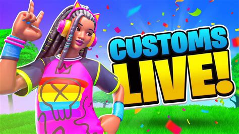 Live Fortnite Custom Matchmaking Games JOIN NOW EU Customs