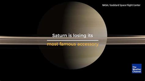 What’s Saturn Without Rings? - Videos from The Weather Channel