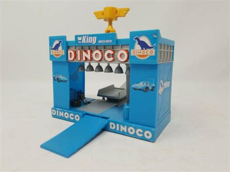 New Dinoco Garage Playset Disney Pixar Cars Mini Adventures The