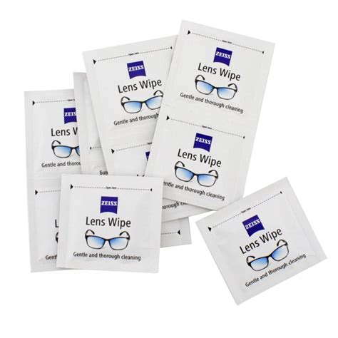 Zeiss Lens Eye Glass Cleaning Wipes Pre Moistened Alcohol Wipes Zeiss