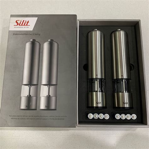 Wmf Silit Salt And Pepper Mill Set Furniture And Home Living