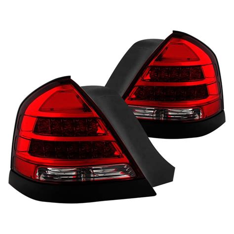 Spyder Alt Jh Cvic Led Pi Rc Chrome Red Led Tail Lights