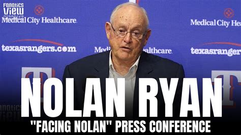 Nolan Ryan Details New Documentary Facing Nolan Toughest Hitters He