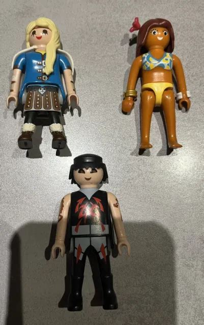 Lot De Personnages Playmobil Eur Picclick Fr