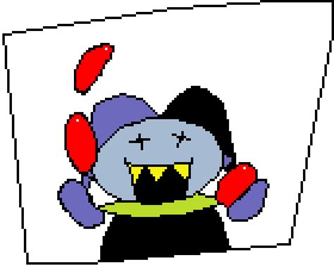 Pixilart Jevil Juggling Loop By Manofpipis1997