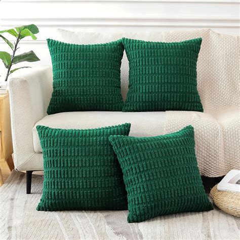 Amazon Otostar Set Of Soft Corduroy Decorative Throw Pillow