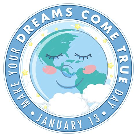 Premium Vector | Make Your Dream Come True Day Banner Design