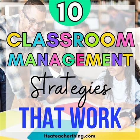 Classroom Management Strategies That Work Its A Teacher Thing