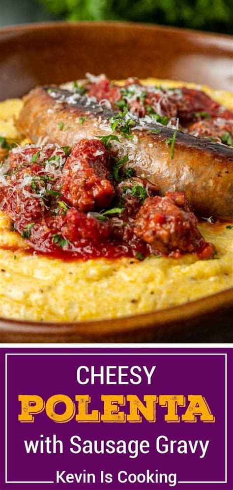 Parmesan Polenta With Italian Sausage Ragu Recipes Sausage Ragu Cooking