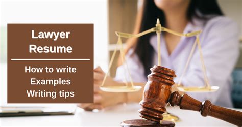 How to Write a Perfect Lawyer Resume (with Examples and Tips) | CakeResume